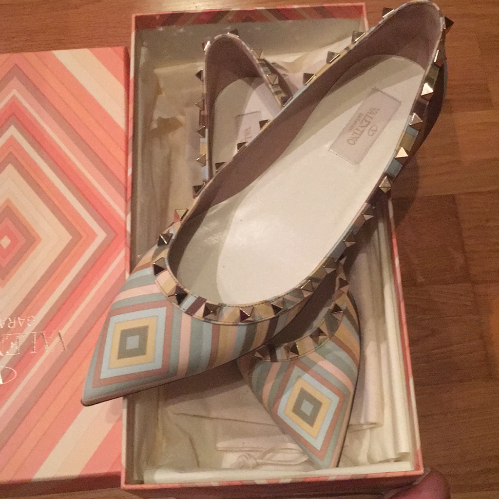 Valentino Limited Edition Flats 39 Never Been Worn